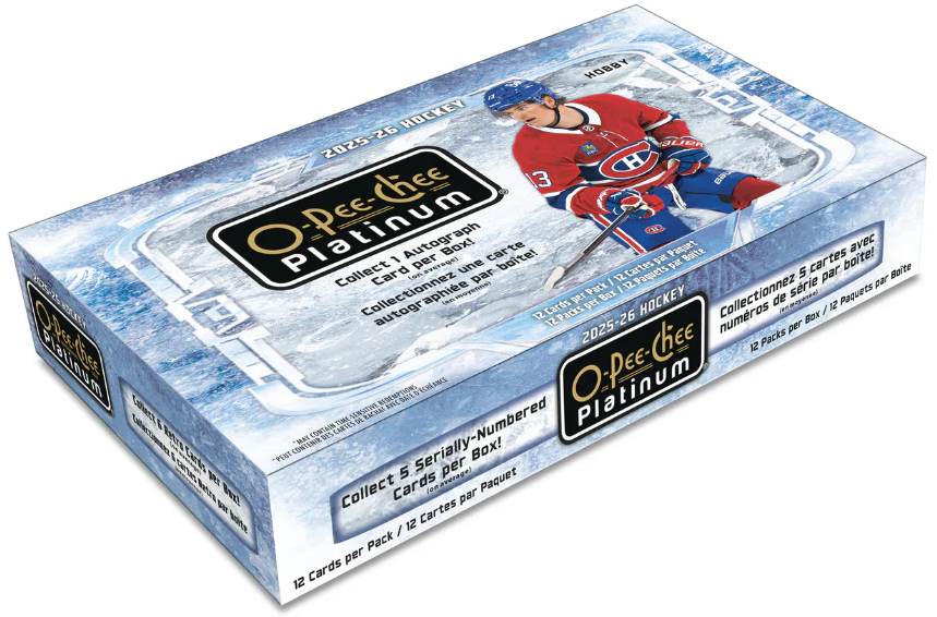 2025-26 Upper Deck O-Pee-Chee Platinum Hobby Box