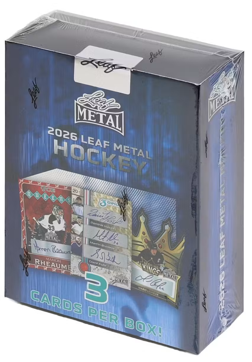 2026 Leaf Metal Hockey Hobby Box