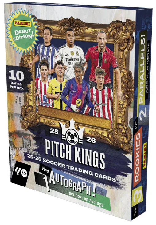 2025-26 Panini Pitch Kings Soccer International Hobby Box
