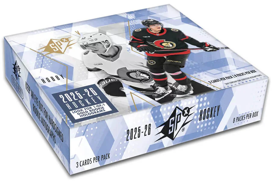 2025-26 Upper Deck SPx Hockey Hobby Box