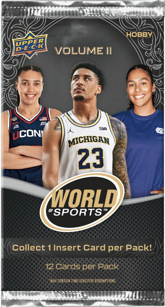2025 Upper Deck World Of Sports - Volume 2 Hobby Pack