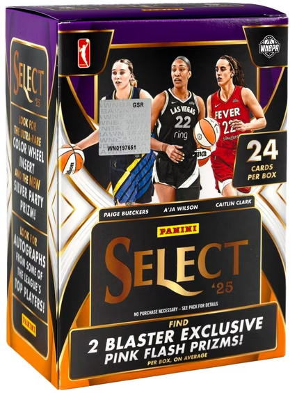 2025 Panini Select WNBA Basketball Blaster Box