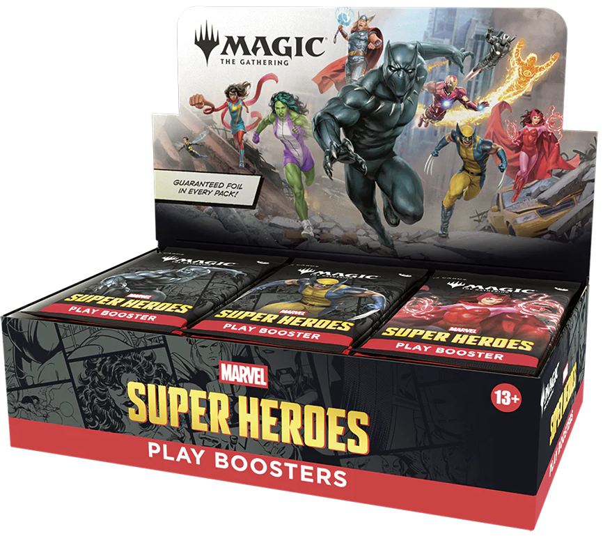2026 MTG Marvel Super Heroes Play Booster Box
