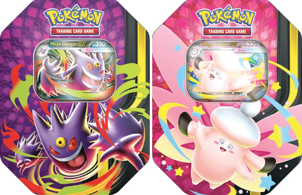 2026 Mega Evolution Mega Moonlit Tin