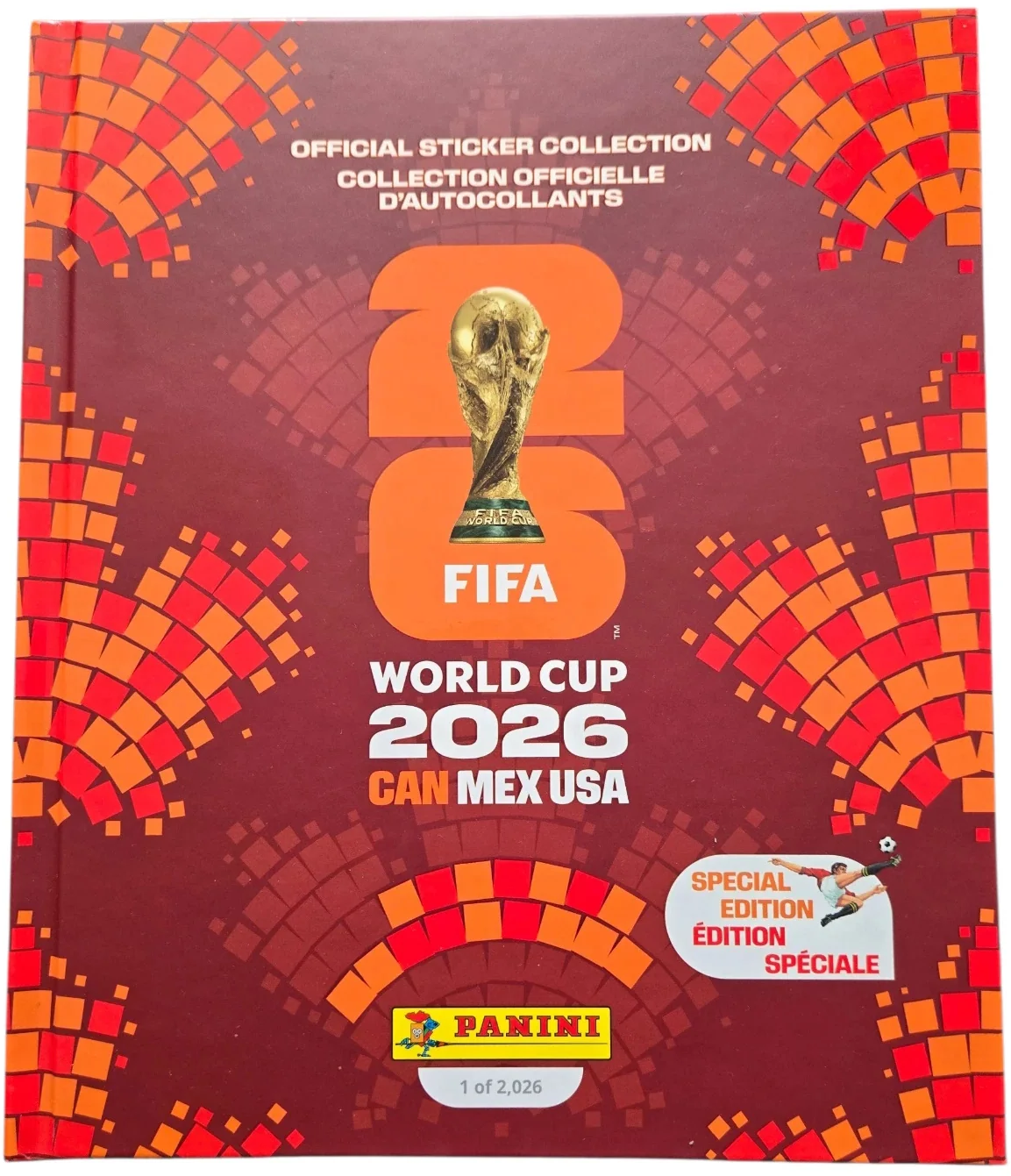 2026 Panini FIFA World Cup Soccer Hardcover Sticker Album