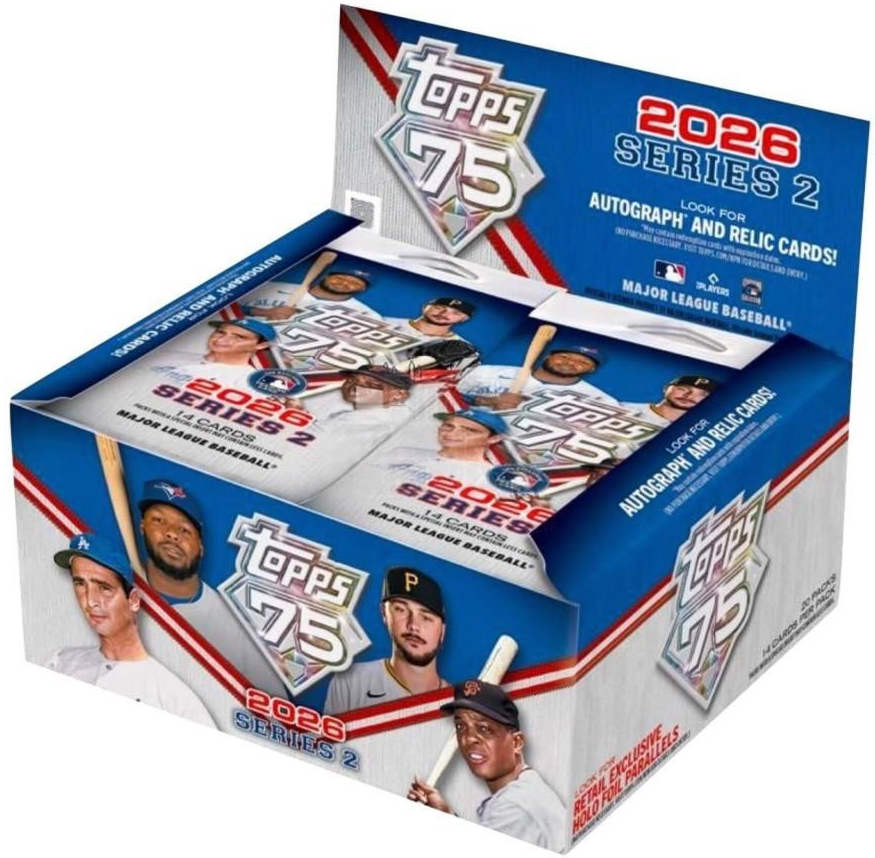 2026 Topps Series 2 Baseball Retail Box