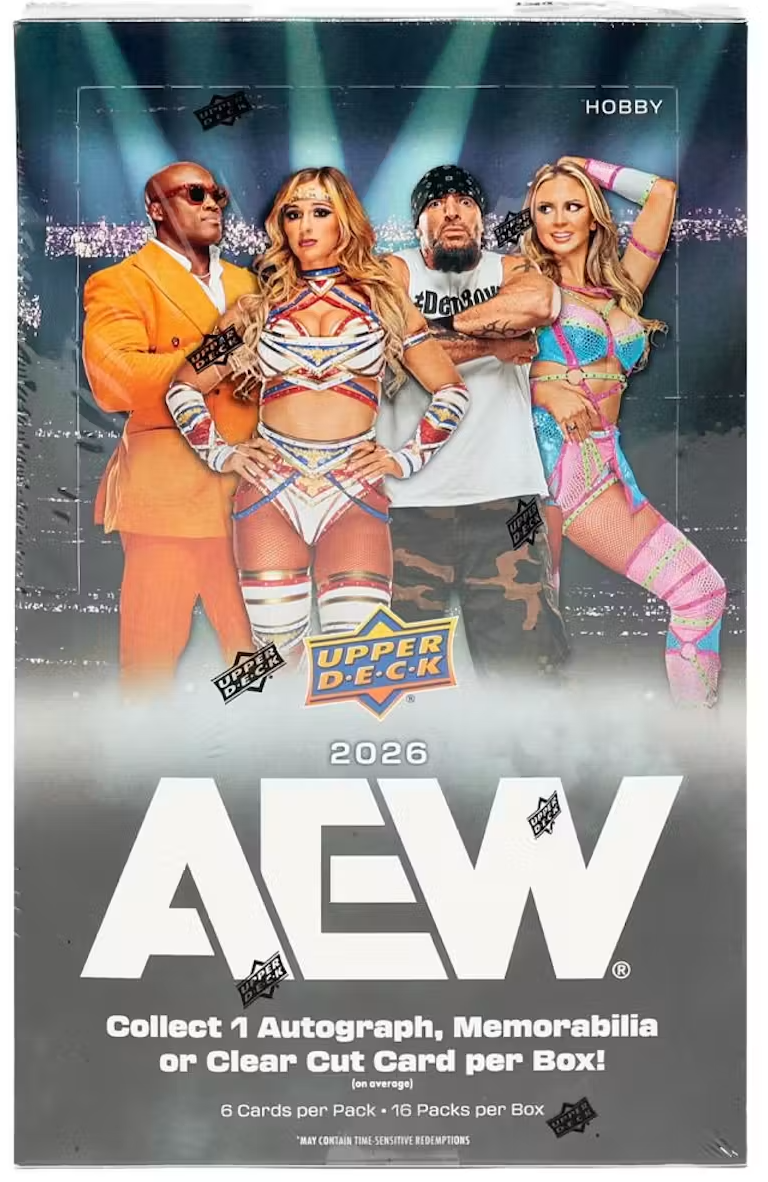 2026 Upper Deck AEW Hobby Box
