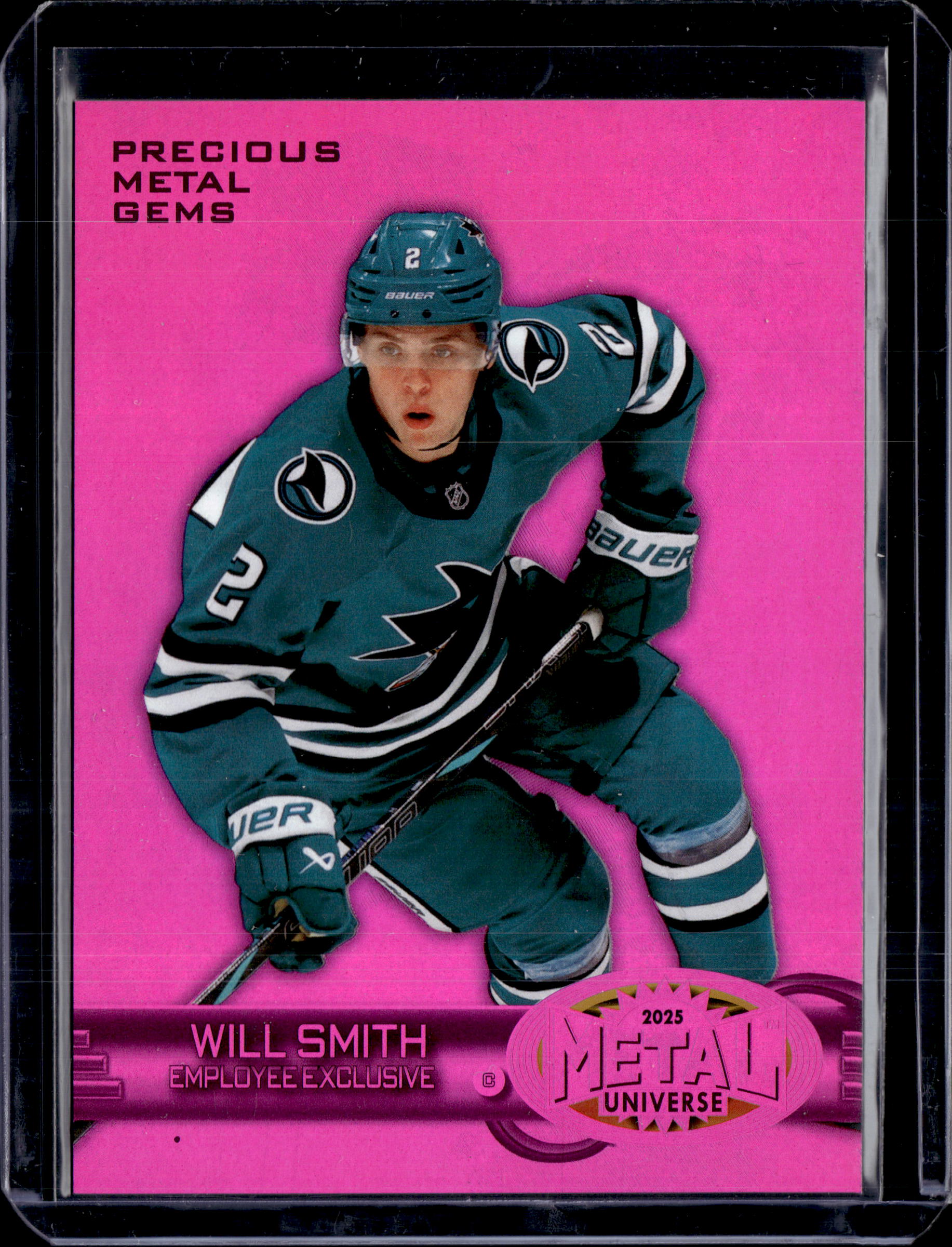 2024-25 Upper Deck Metal Employee Exclusive PMG Rookie Will Smith