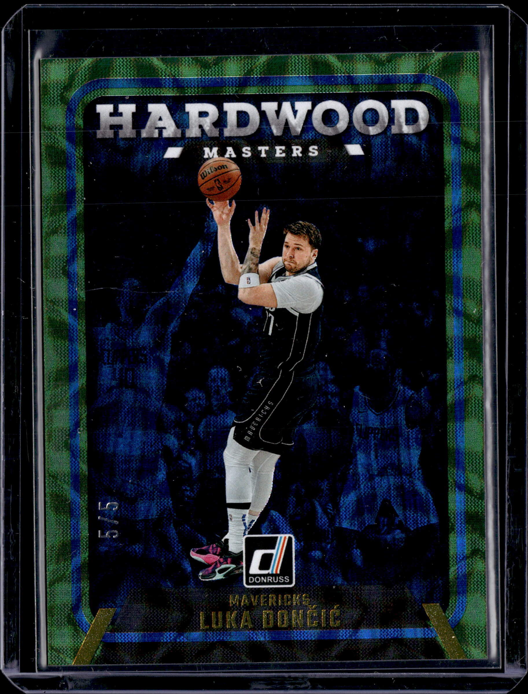 2024-25 Donruss Hardwood Masters Green Scope Luka Doncic /5