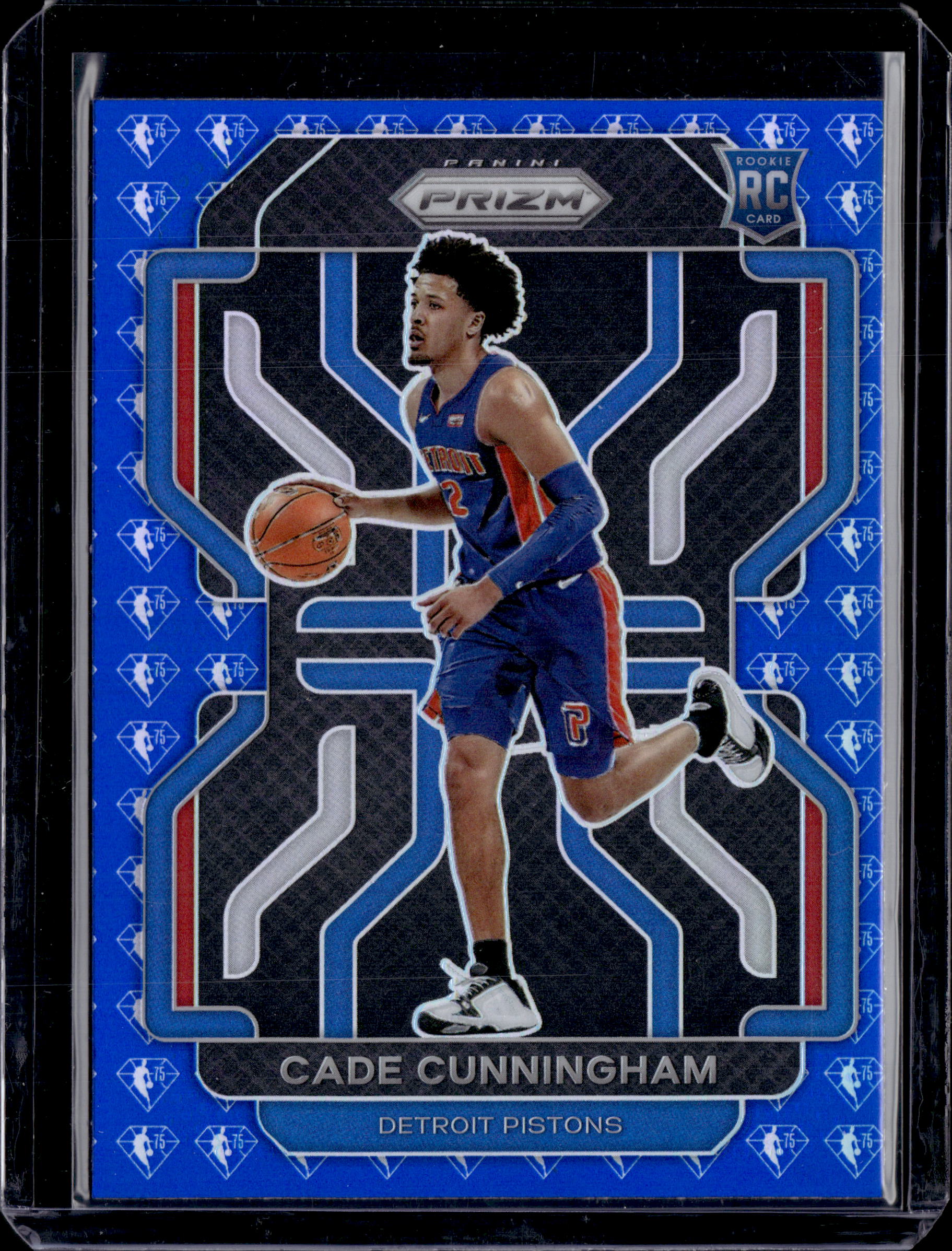 2021-22 Panini Prizm Cade Cunningham NBA 75th Anniversary Prizm