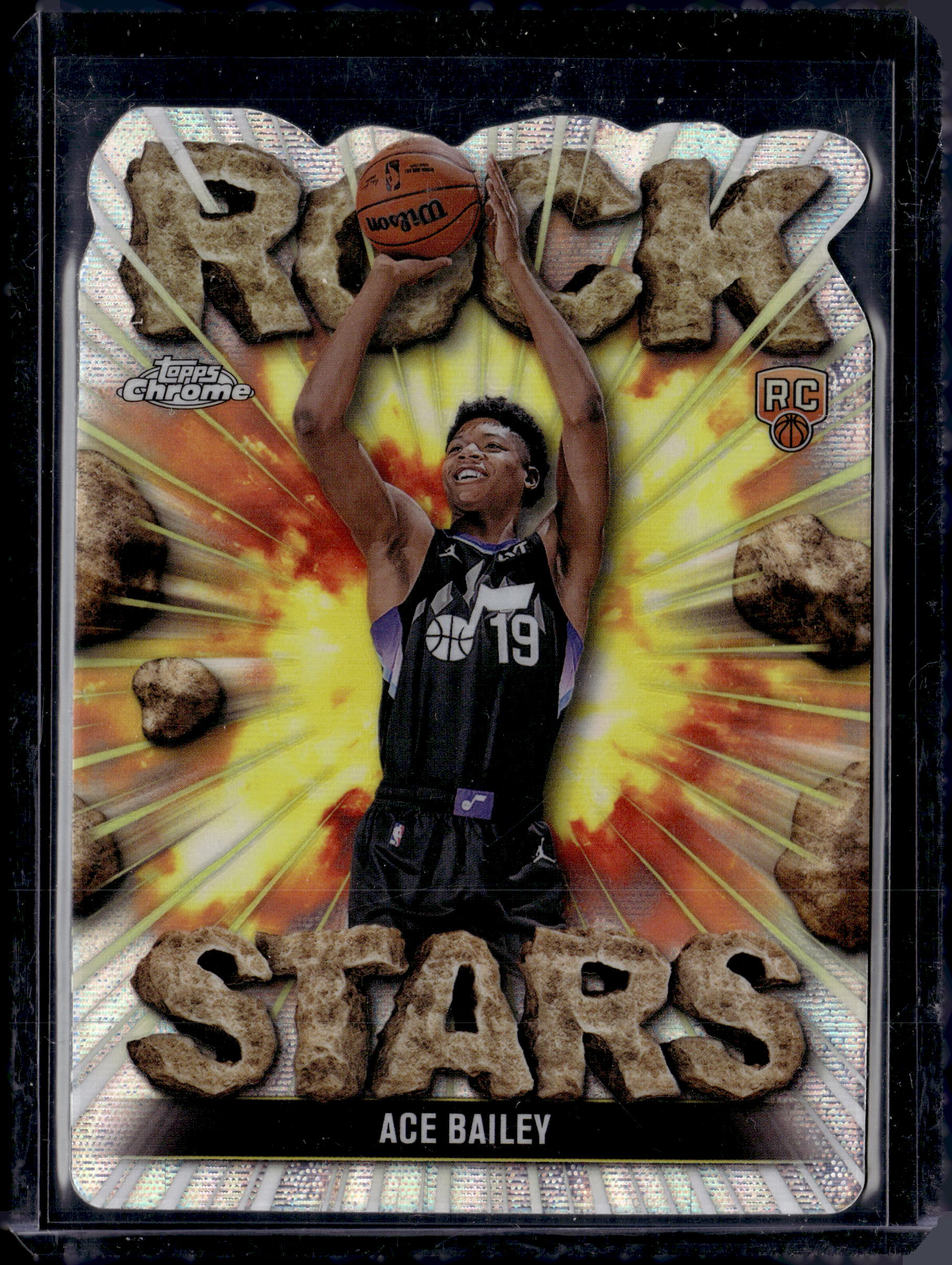 2025-26 Topps Chrome Ace Bailey Rock Stars RC SSP #RS-20