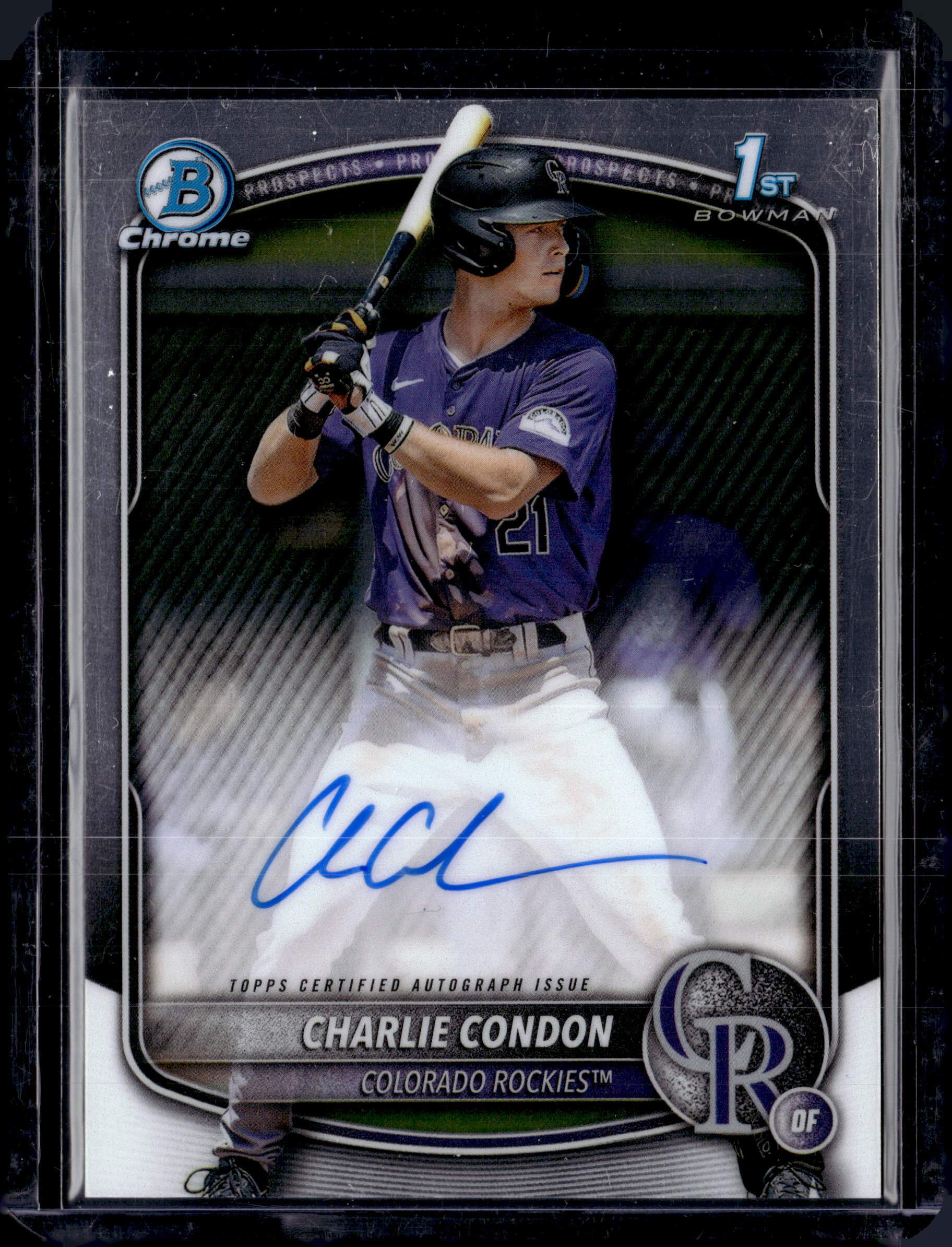 2025 Bowman Chrome Charlie Condon 1st Bowman Autograph