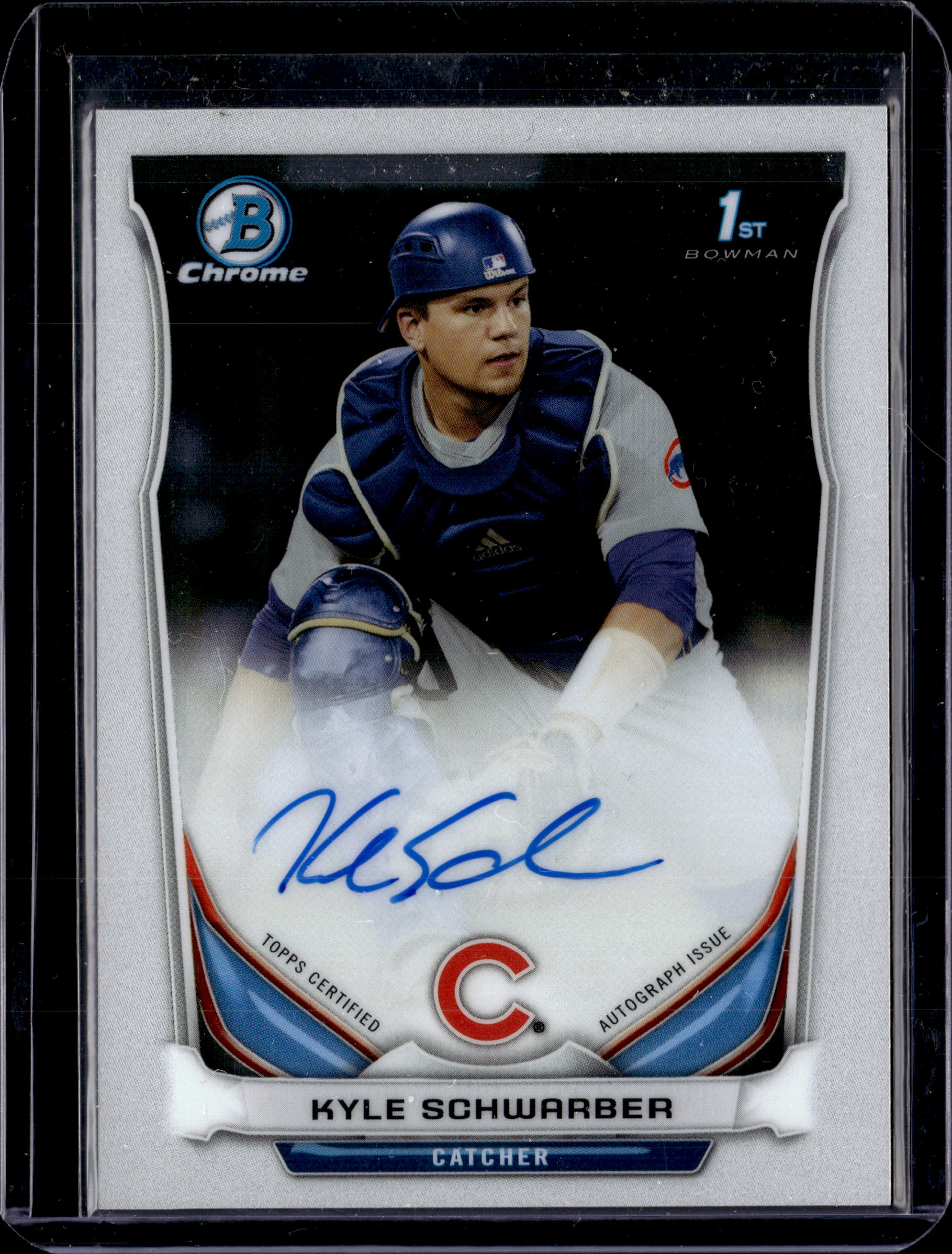 2014 Topps Bowman Chrome 1st Bowman Auto Kyle Schwarber