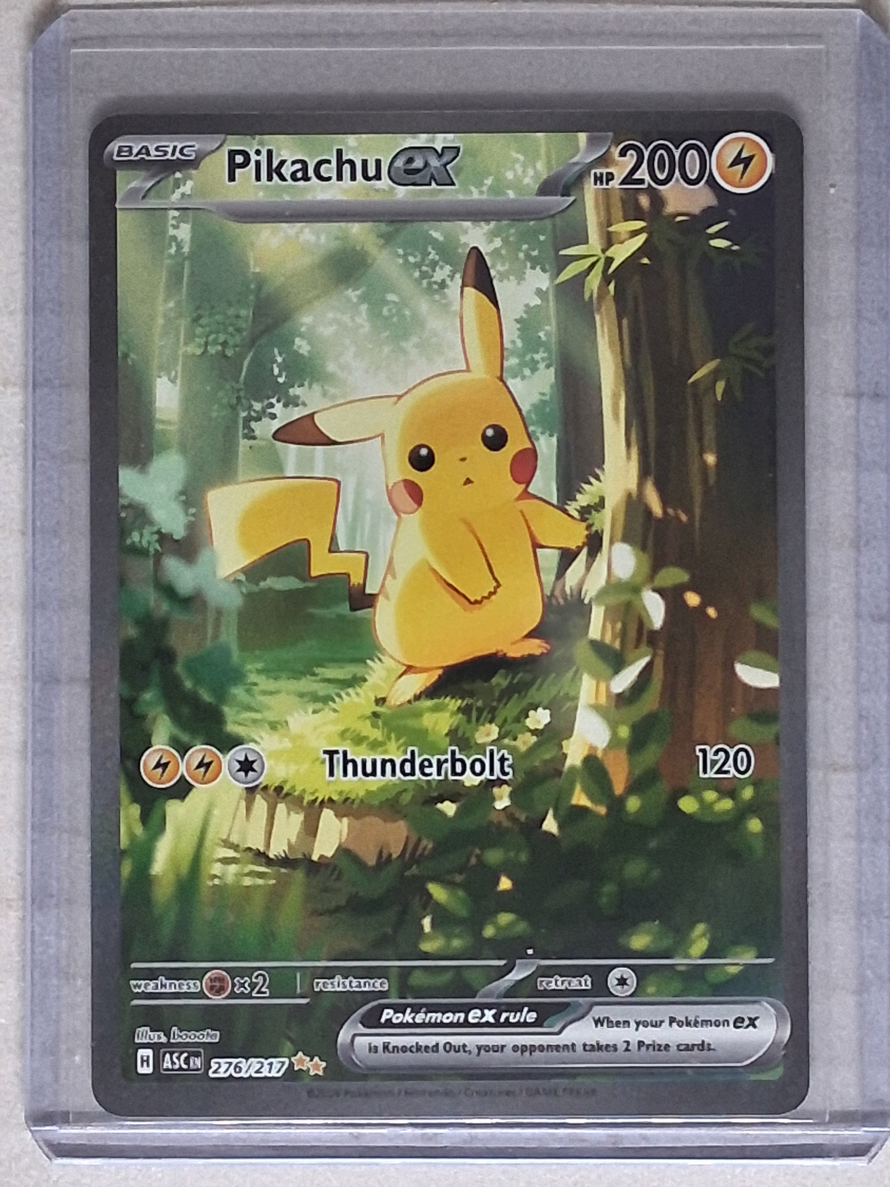2026 Pikachu 276/217 Special Illustration Rare Ascended Heroes