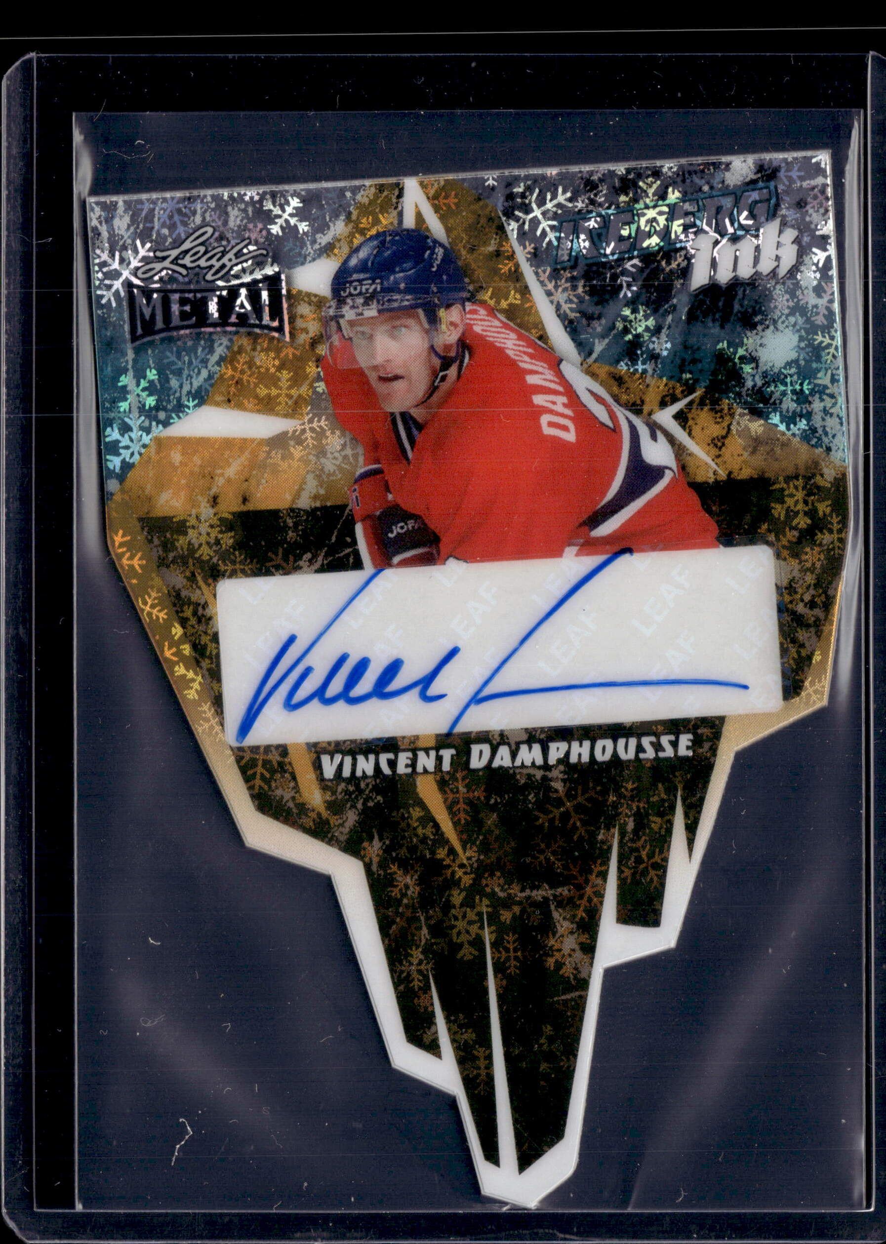 2026 Leaf Metal Hockey Iceberg Ink Vincent Damphousse 1/1 Auto