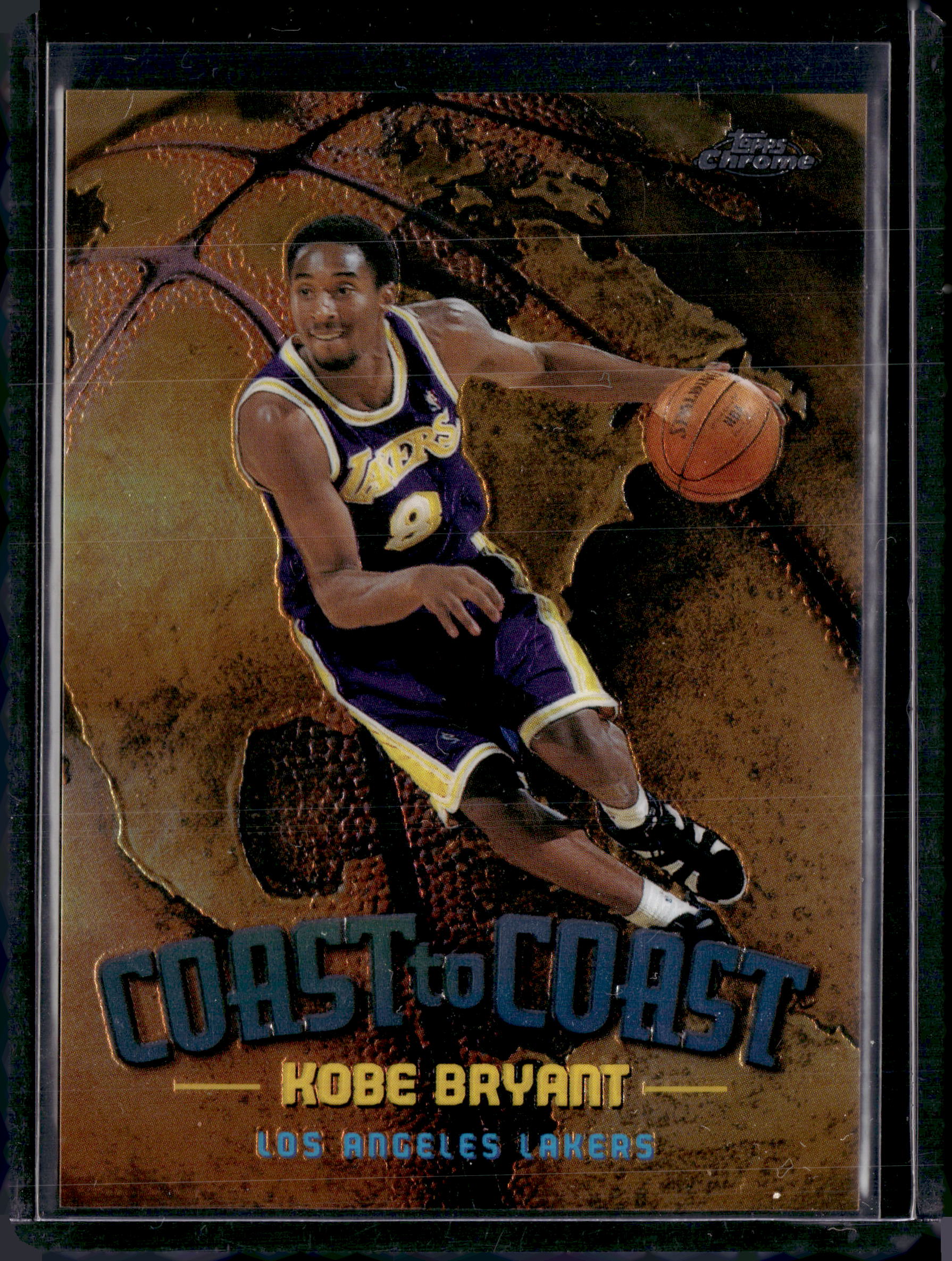 1999 Topps Chrome Coast To Coast Kobe Bryant