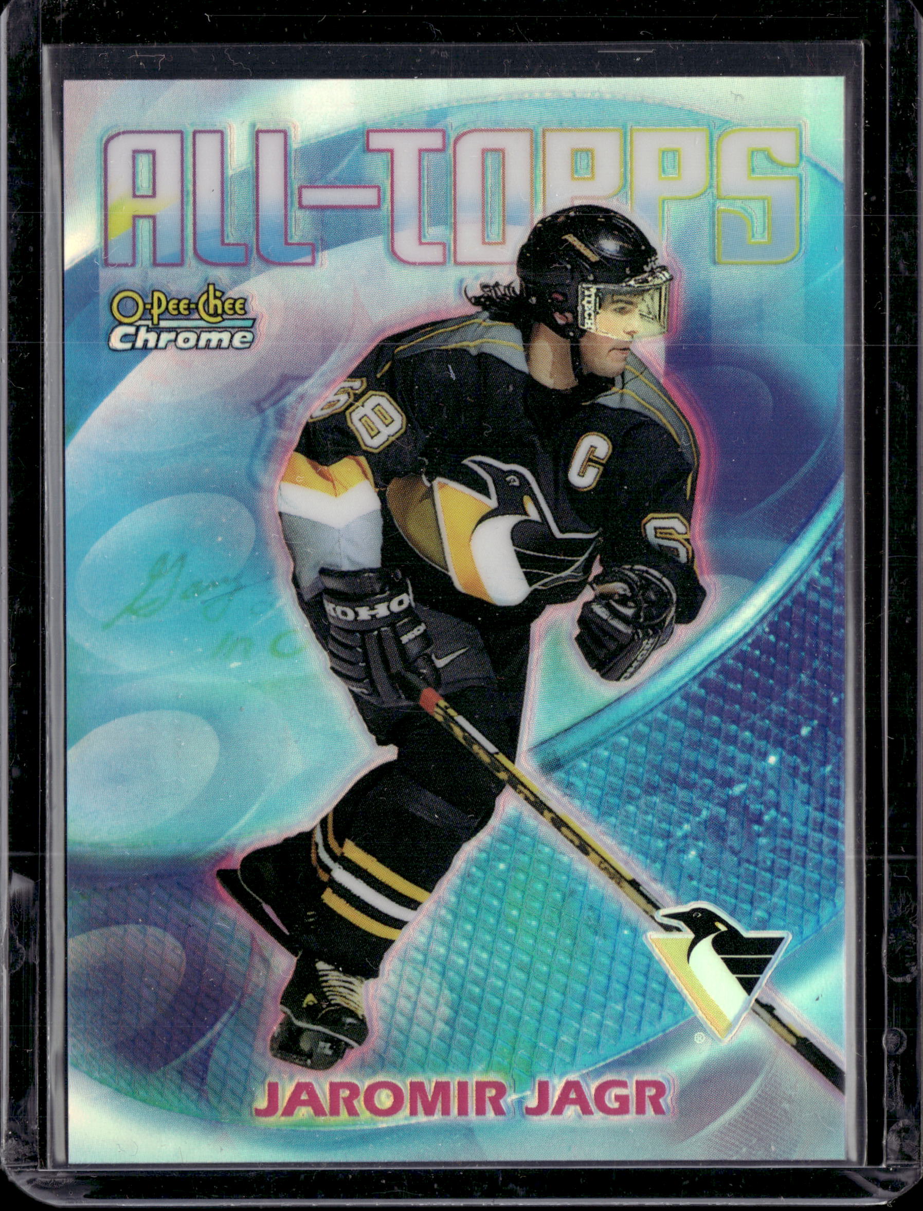 1999 Topps O-Pee-Chee Chrome All-Topps Jaromir Jagr Refractor