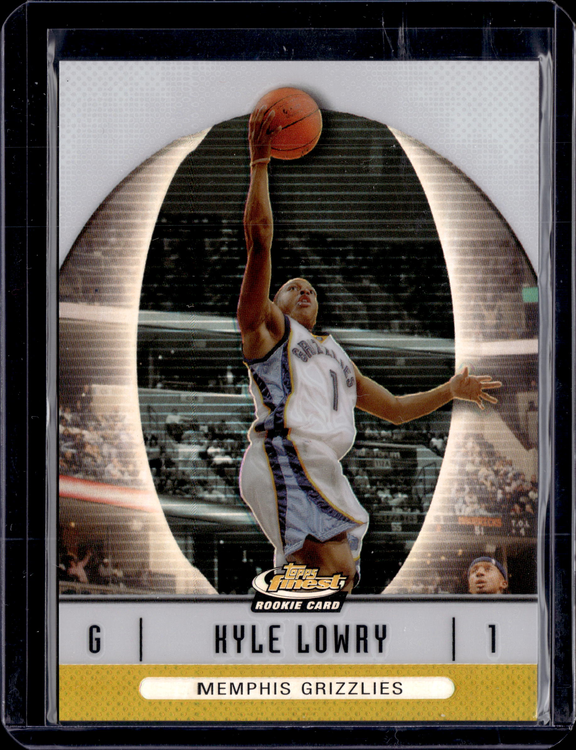 2006/07 Topps Finest Gold Refractor /50 Kyle Lowry Rookie