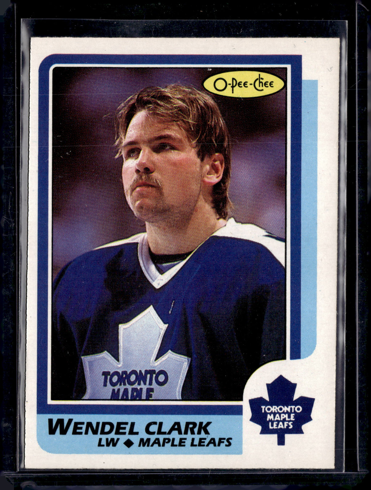 1986 O-Pee-Chee Wendel Clark #149