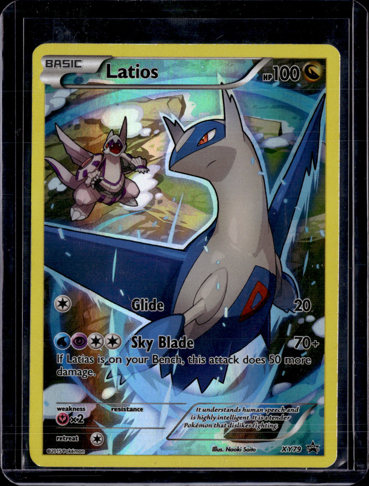 Pokémon TCG Latios Promo Full Art Holo XY79 XY