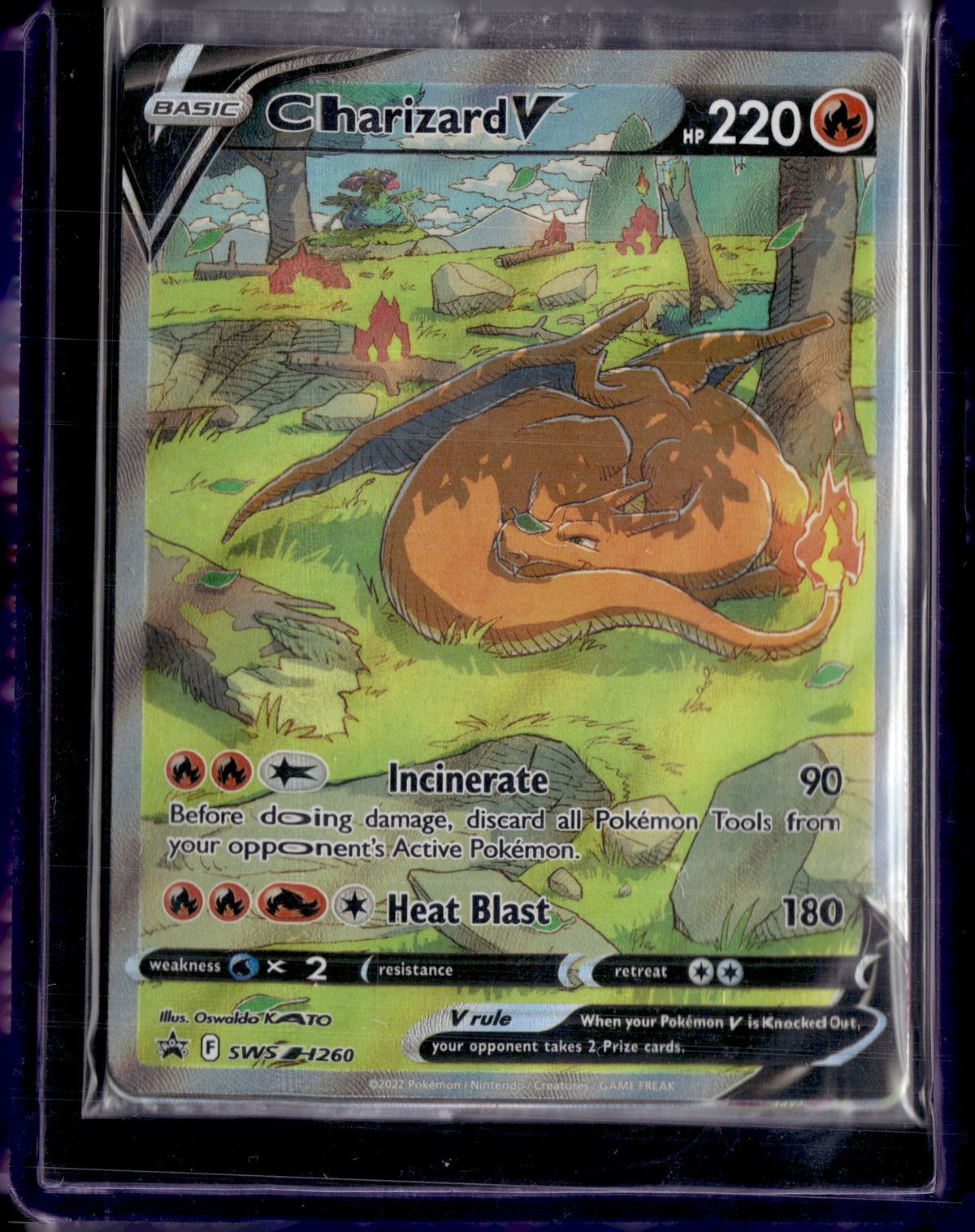 Charizard V UPC Promo Set - Sealed - SWSH260 SWSH261 SWSH262