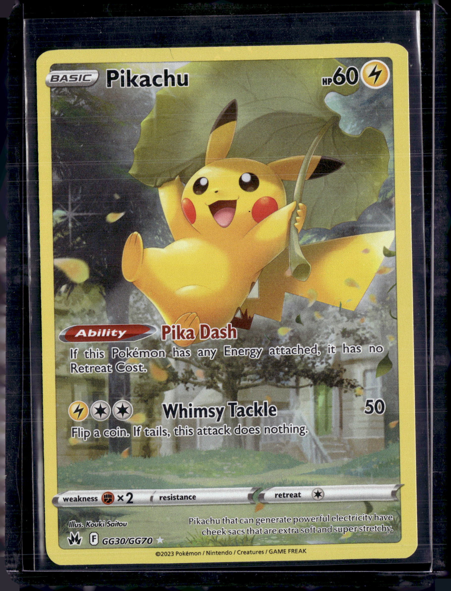 2023 Crown Zenith Galarian Gallery Pikachu GG30/GG70 (8/31)