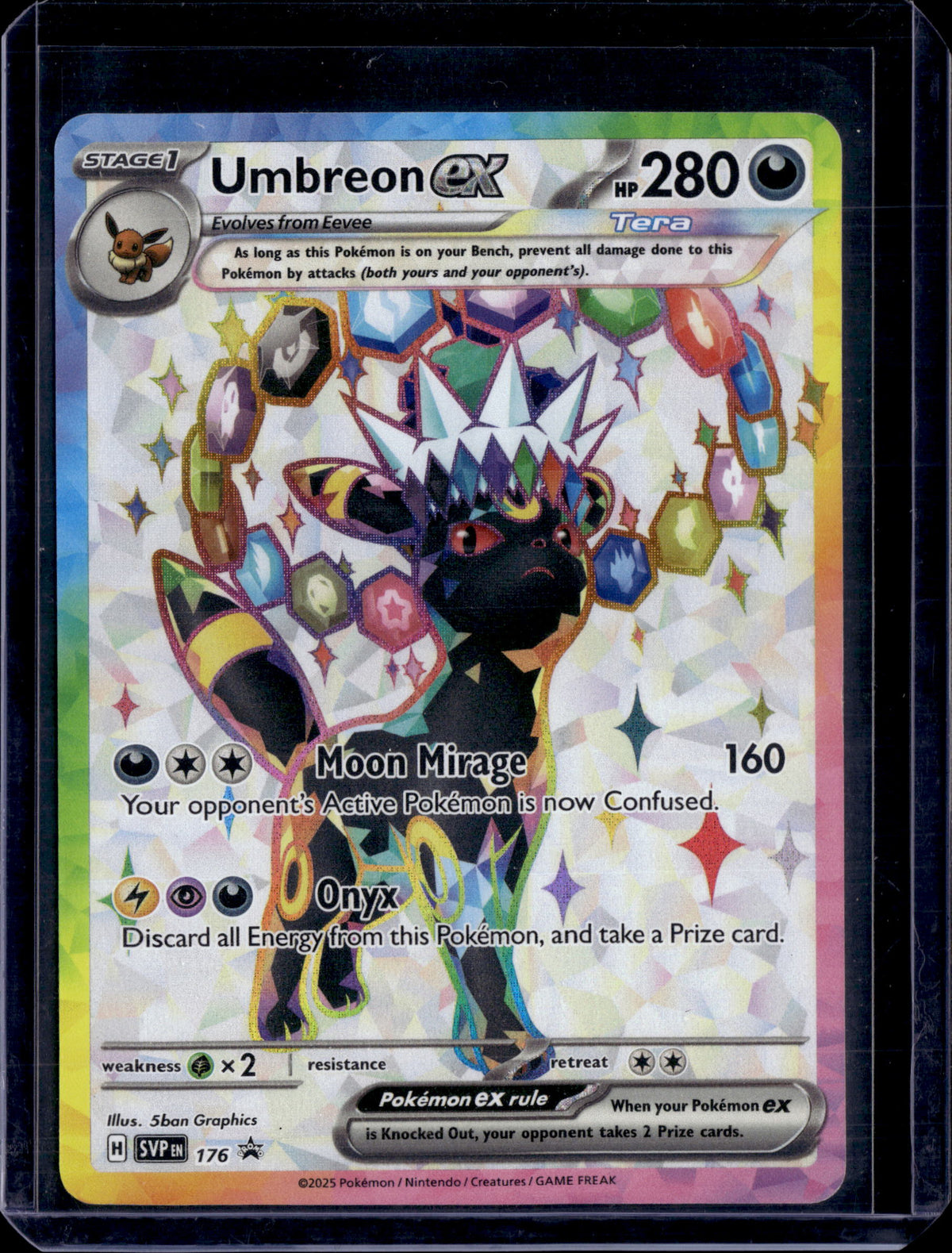 2025 Scarlet & Violet Promo Umbreon ex