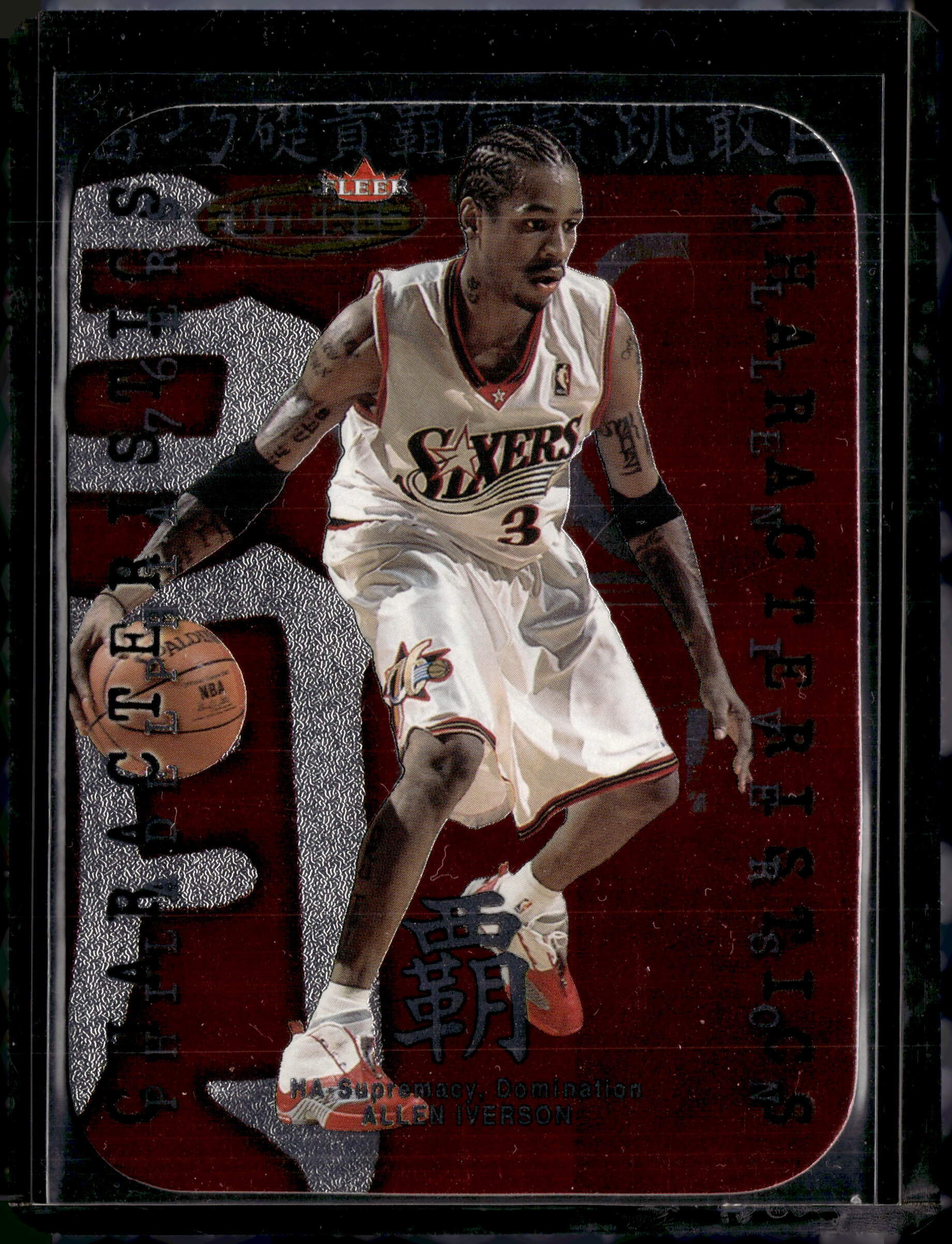 2000-01 Fleer Futures Allen Iverson Characteristics