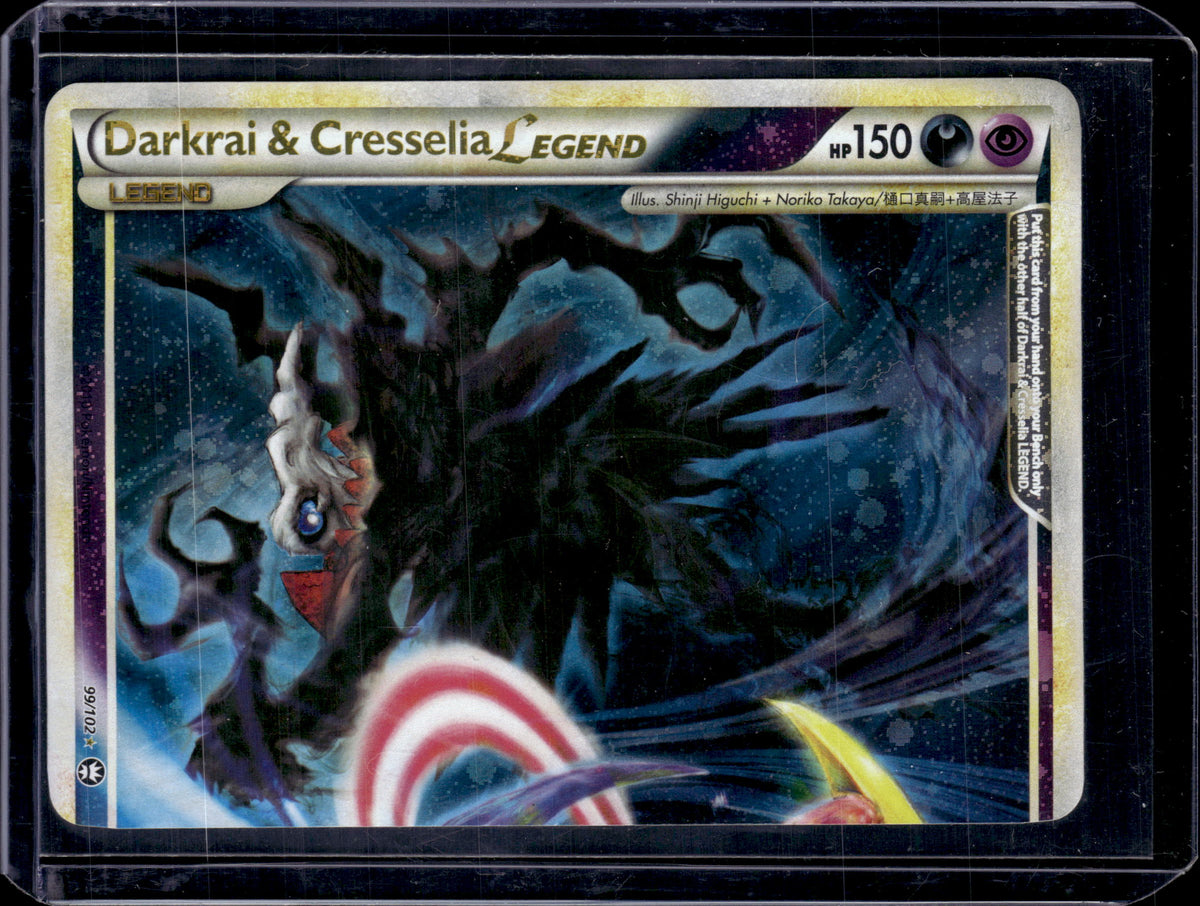 2010 Pokemon HG & SS Darkrai & Cresselia Legend Triumphant Top Half 99/102