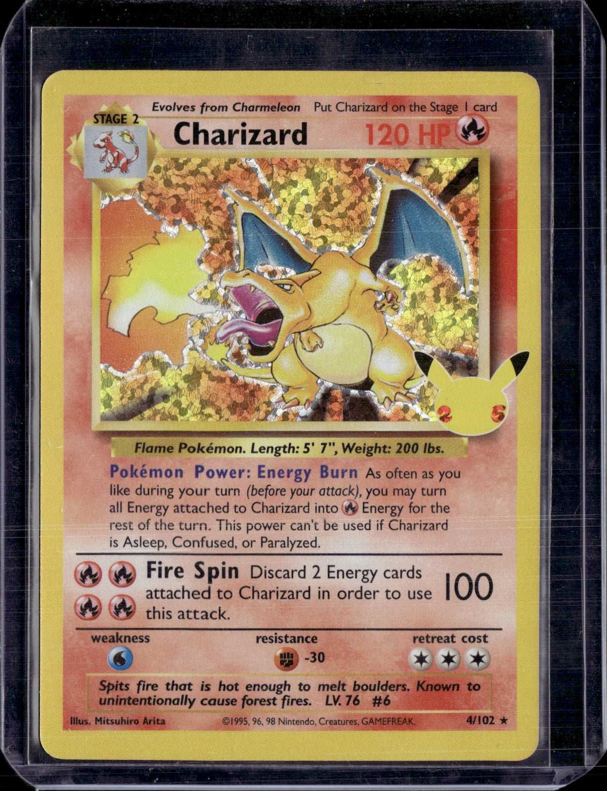 Charizard 2021 Pokemon Sword & Shield Celebrations #4/102