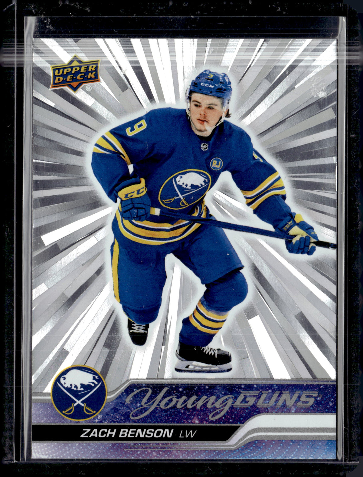 2023-24 Upper Deck Young Guns Outburst Zach Benson