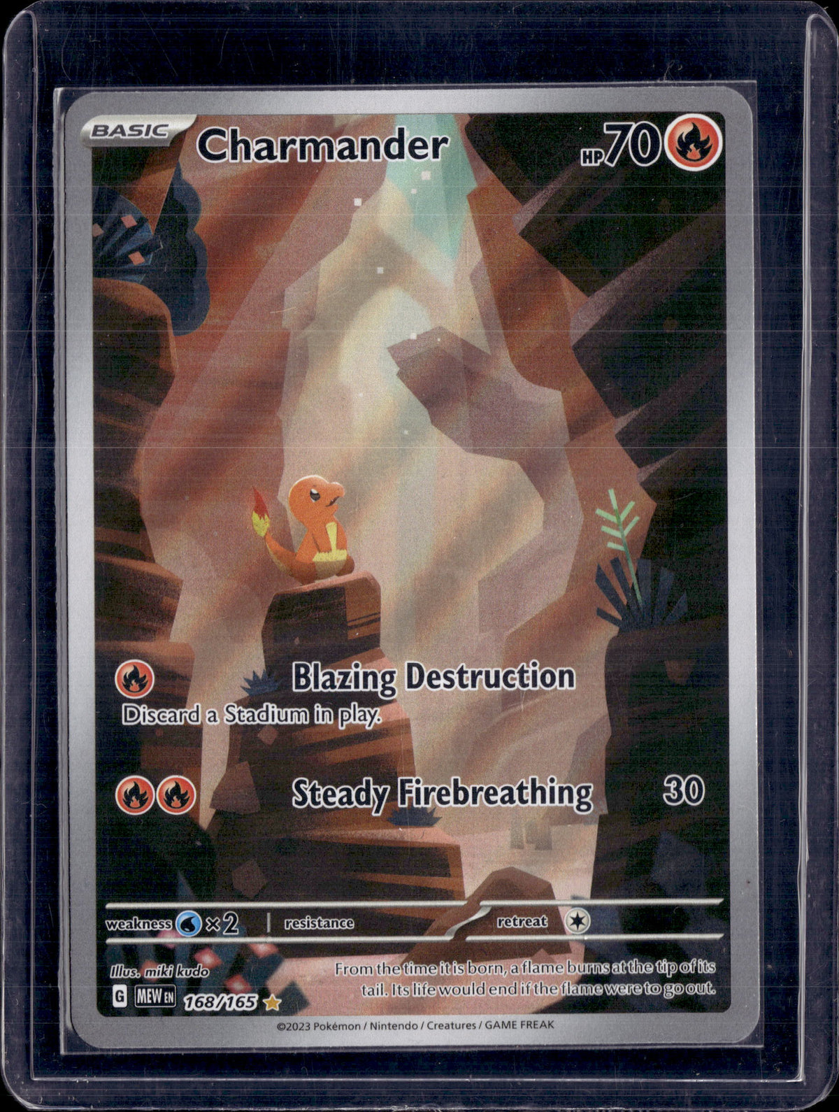 2023 Scarlet & Violet 151 Charmander IR 168/165 (B)