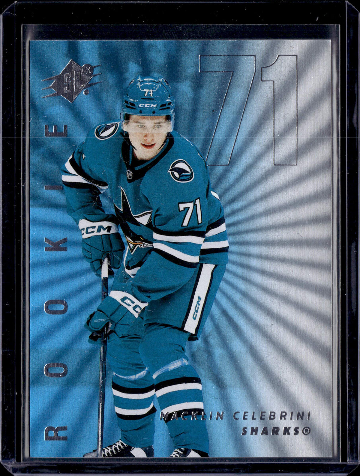2024-25 SPX Macklin Celebrini Rookie #160