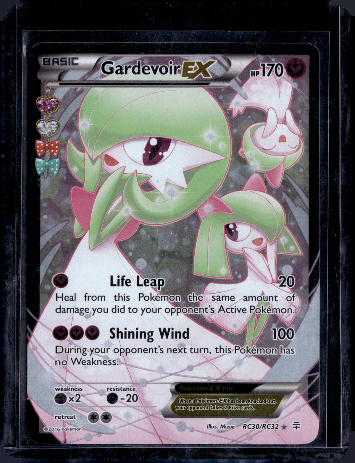 2016 Generations: Radiant Collection Gardevoir EX (Full Art) Ultra Rare RC30/RC32