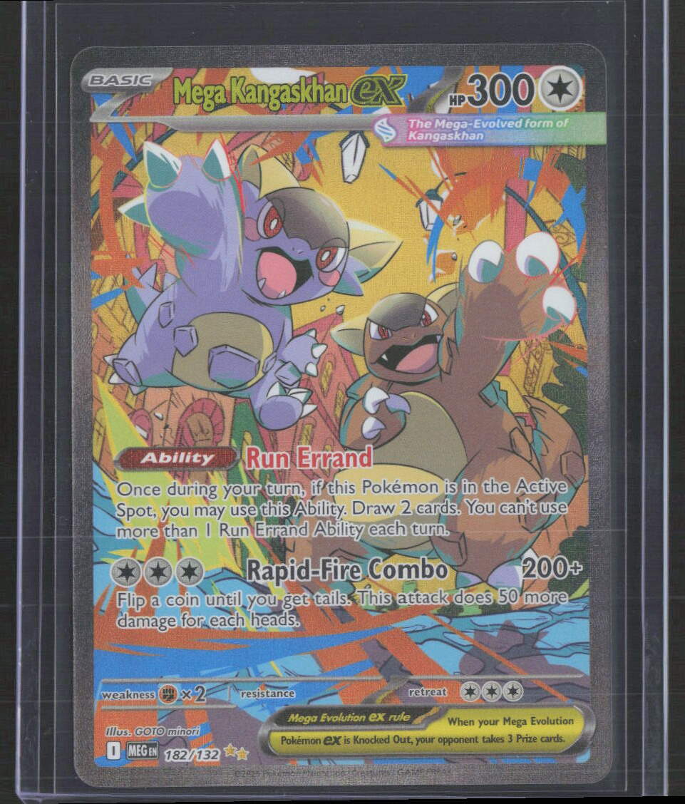 2025 Mega Evolution Mega Kangaskhan ex SIR 182/132