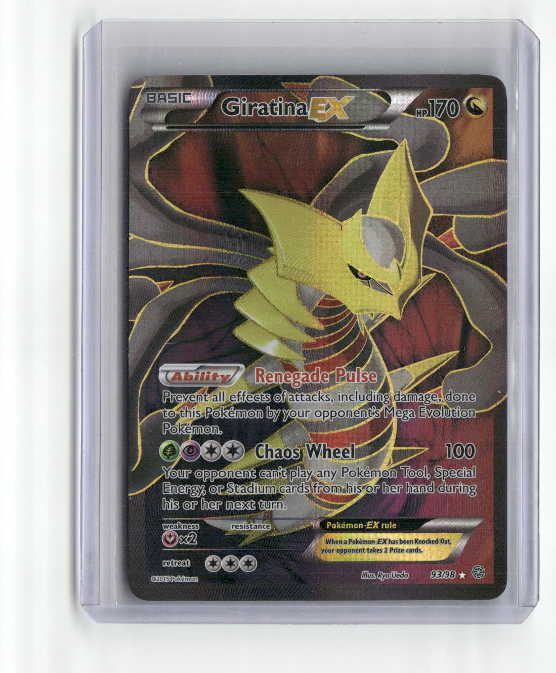 Giratina EX (93 Full Art) 93/98 XY - Ancient Origins Holo