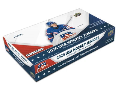 2026 Upper Deck Team USA Juniors Hockey Hobby Box