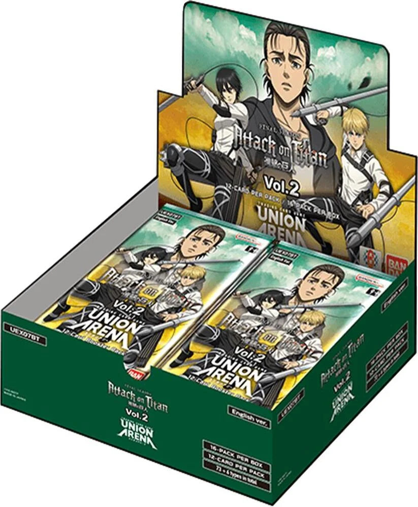 Union Arena - Attack on Titan Vol.2 Booster Box