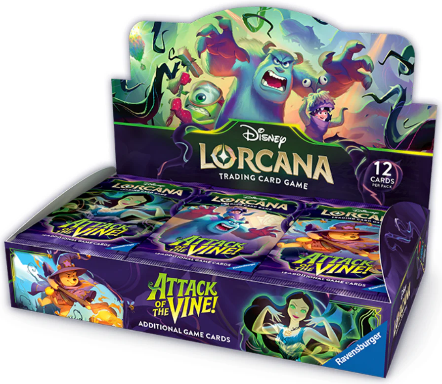 2026 Disney Lorcana Attack Of The Vine! Booster Box