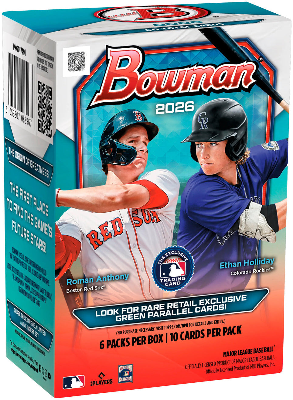 2026 Topps Bowman Baseball Blaster Box