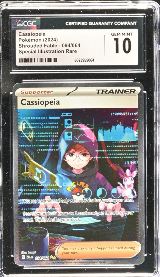 2024 Shrouded Fable Cassiopeia SIR CGC 10