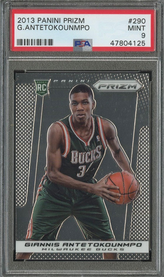 2013 Panini Prizm Giannis Antetokounmpo #290 PSA 9