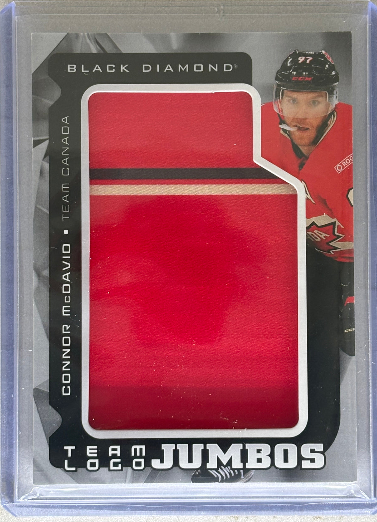 2025-26 Black Diamond Team Logo Jumbos Connor McDavid
