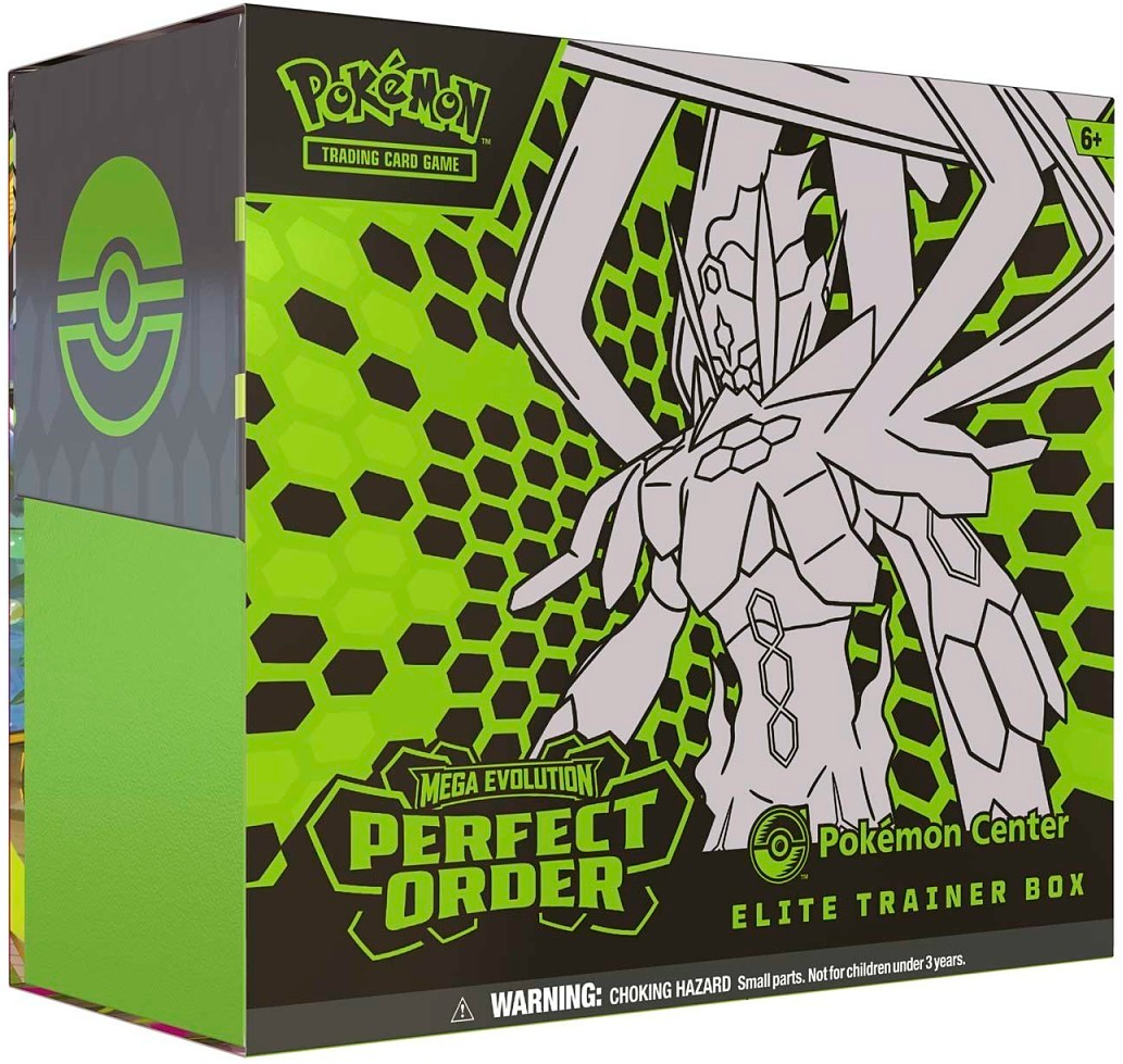 2026 Mega Evolution Perfect Order Pokemon Center Elite Trainer Box