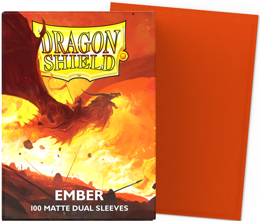 Dragon Shield Matte Dual Sleeves - Ember