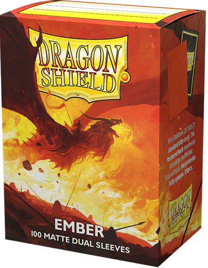 Dragon Shield Matte Dual Sleeves - Ember