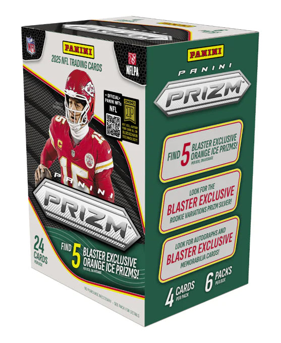 2025 Panini Prizm Football Hobby Blaster Box