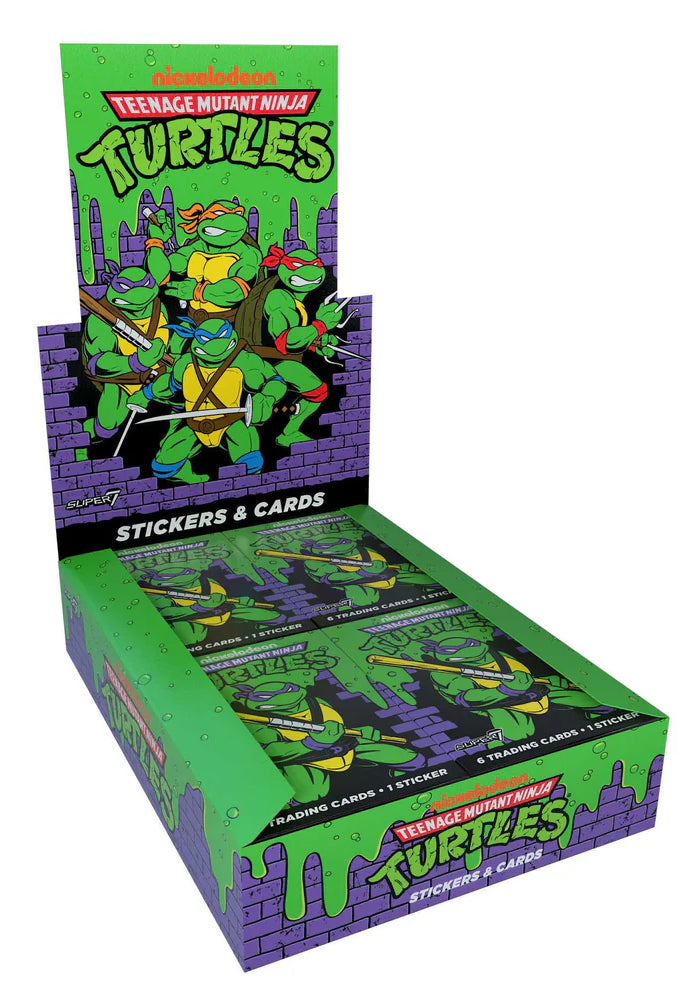 2025 Super7 Teenage Mutant Ninja Turtles Wax Packs Flat