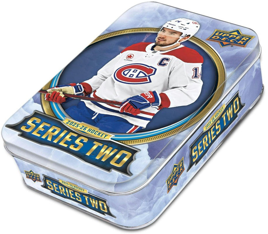 2025-26 Upper Deck Series 2 Hockey Tin