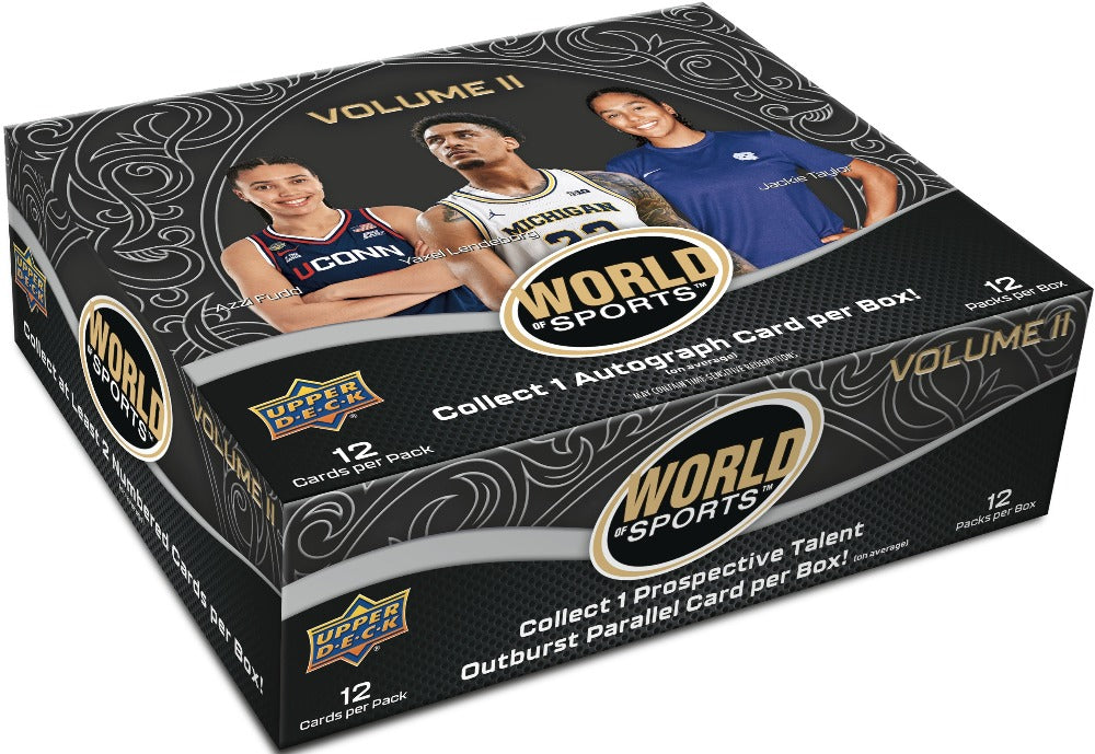2025 Upper Deck World Of Sports - Volume 2 Hobby Box